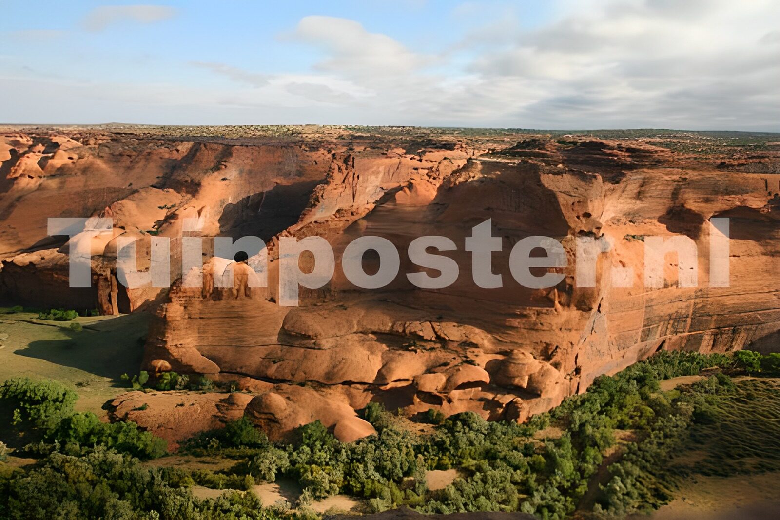 WCUK79351: Canyons viewed from the edge, sky