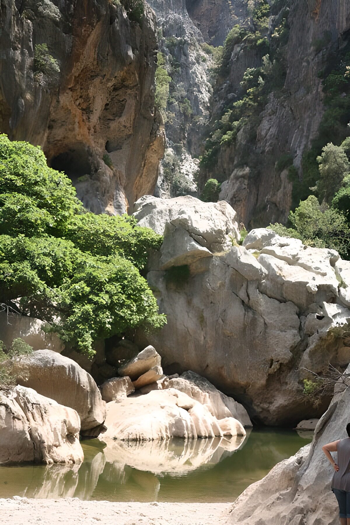 WCUK34711: Well, river, rocks and trees 1