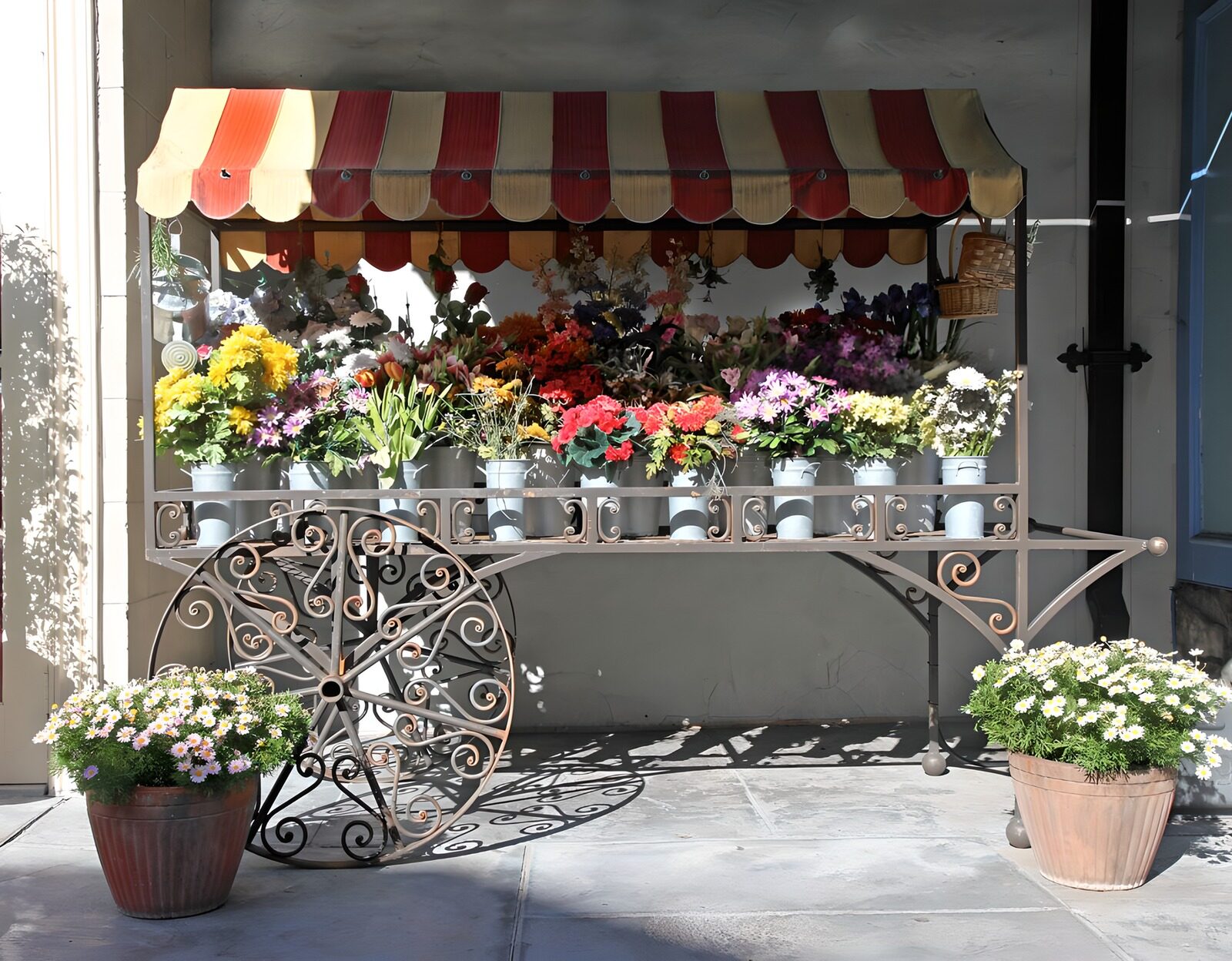 WCUK31173: Mobile flower stall